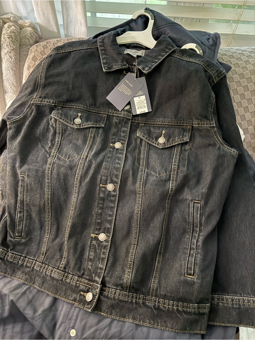 Universal Threads Denim Jacket with Button Front